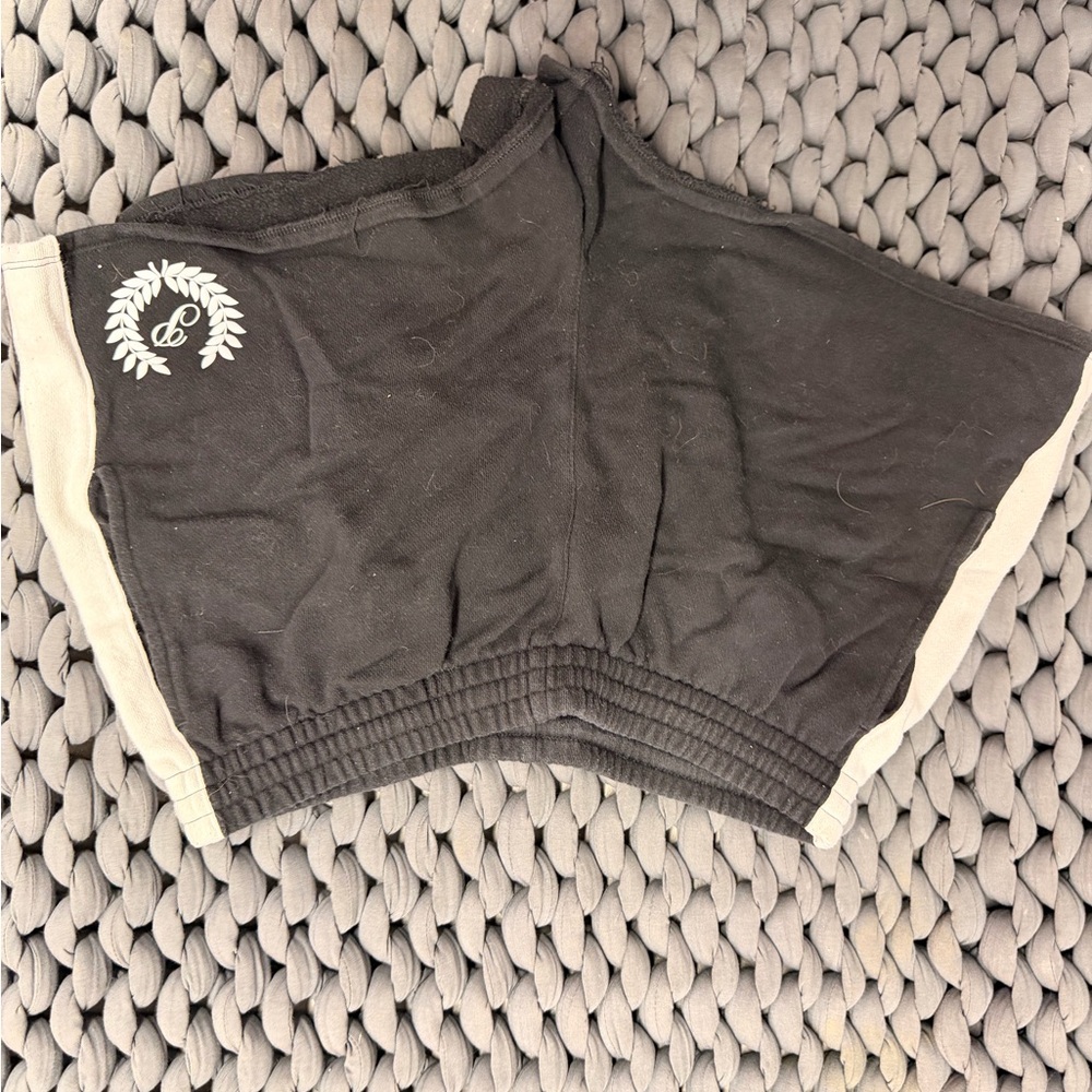 PINK Victoria's Secret Black and Gray Women Shorts